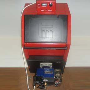 Baffle plate boiler